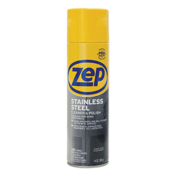 Zep Commercial® Stainless Steel Polish, 14 Oz Aerosol Spray freeshipping - TVN Wholesale